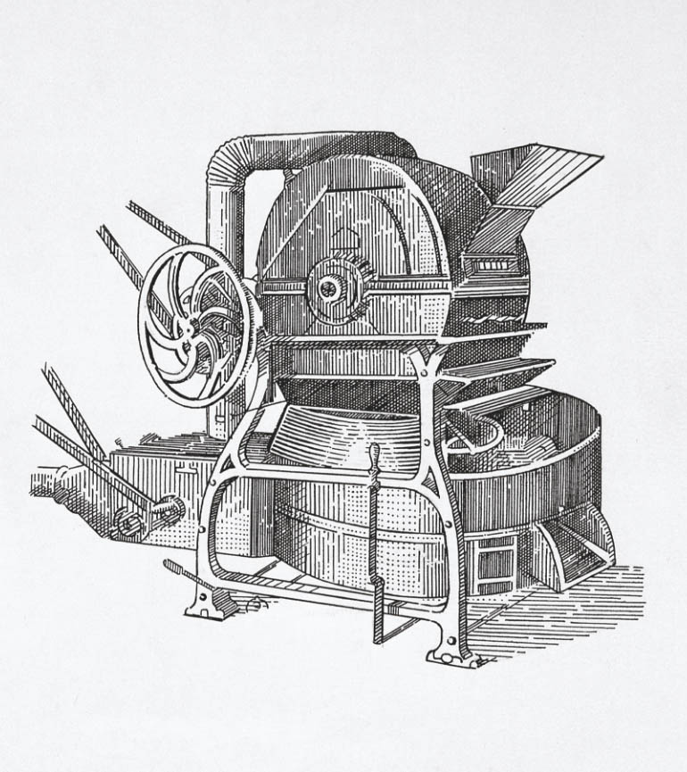 Coffee roasting in the eighteenth century